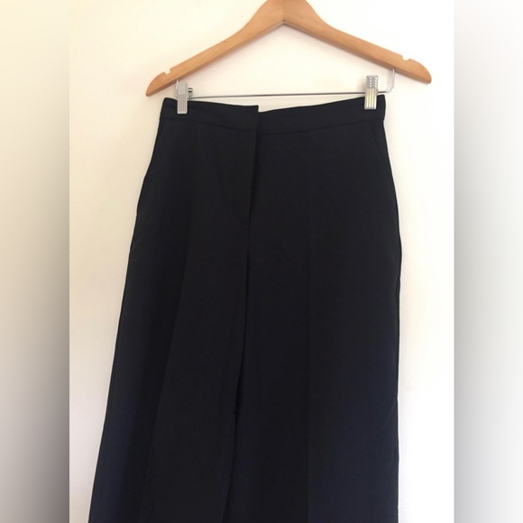Zara Wide Leg Pants - black 
High waist 
Size XS - Picture 4 of 5